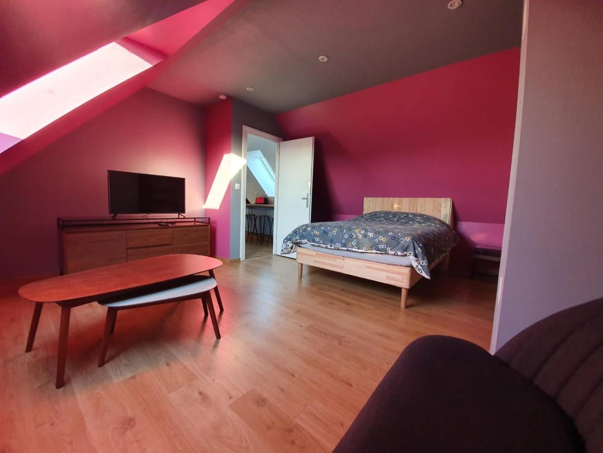Vila Granne De Lin Etage Tourville-la-Chapelle Exteriér fotografie
