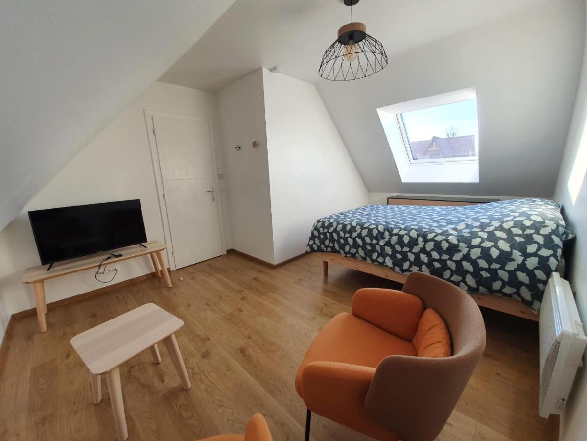 Vila Granne De Lin Etage Tourville-la-Chapelle Exteriér fotografie